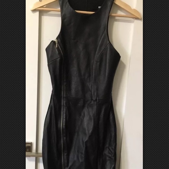 NICHOLAS Dresses & Skirts - NICHOLAS 100% Leather Size 2 Dress